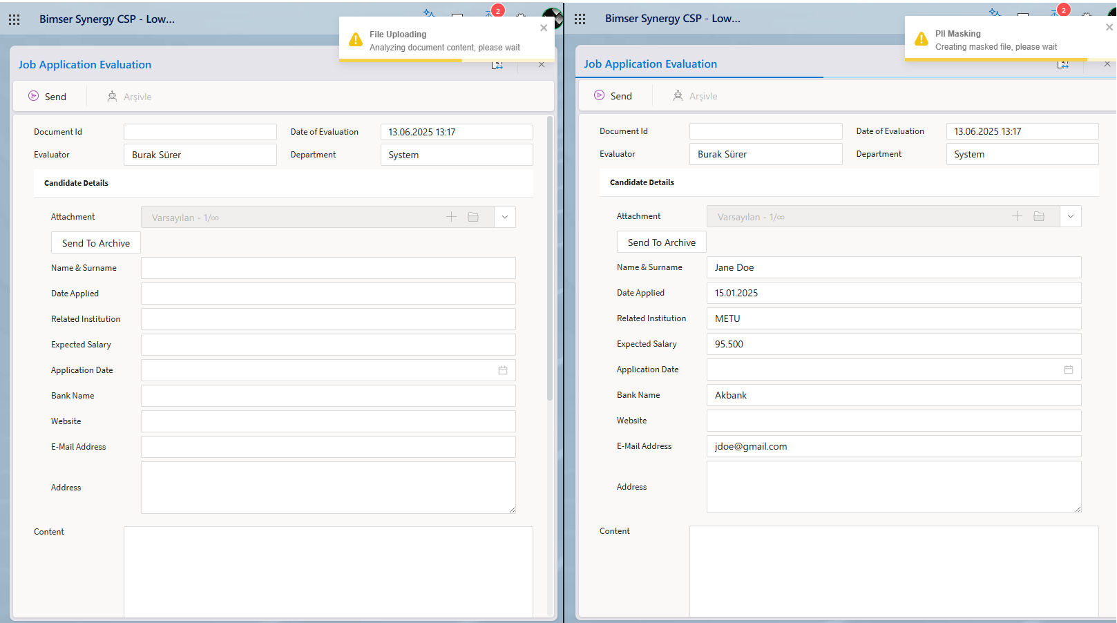 Service API - Data Extraction