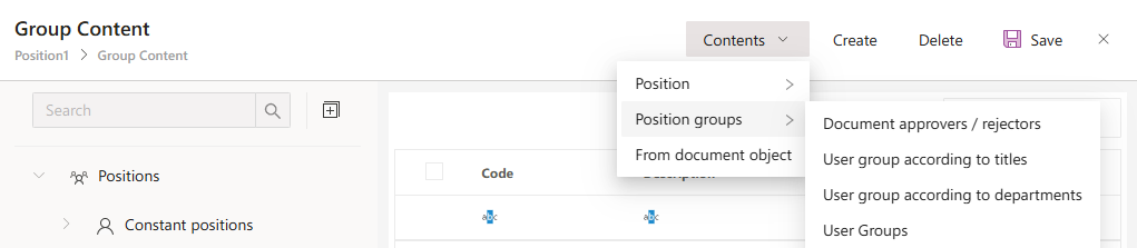 GroupContennt