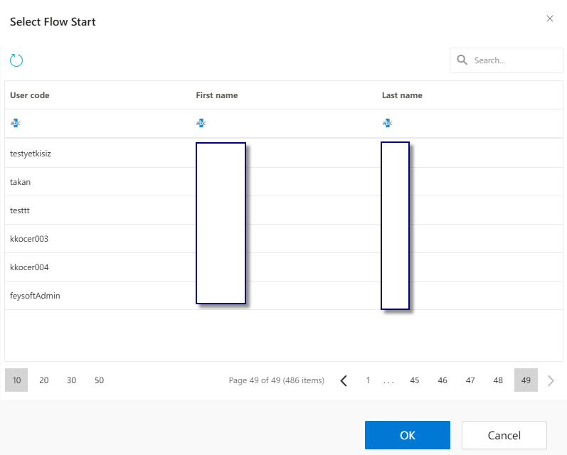 Flow Starter Picker