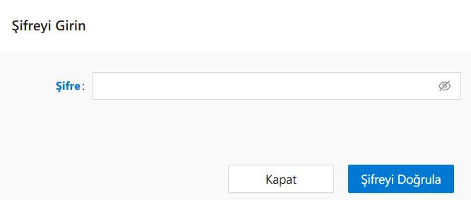 Password Prompt