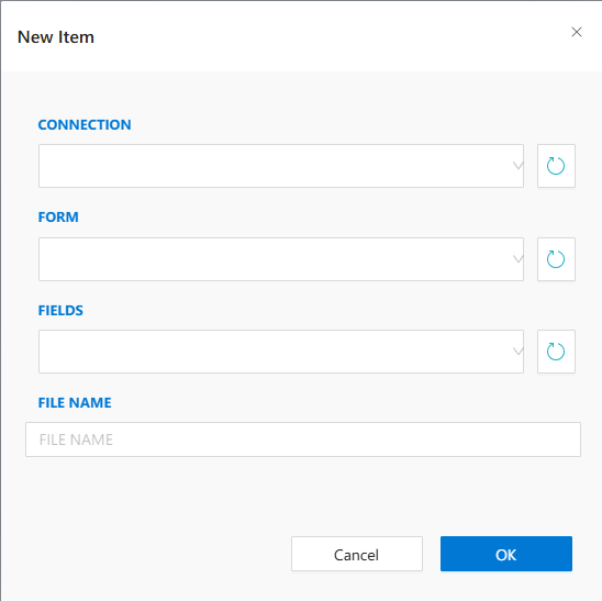 Create Archive Form
