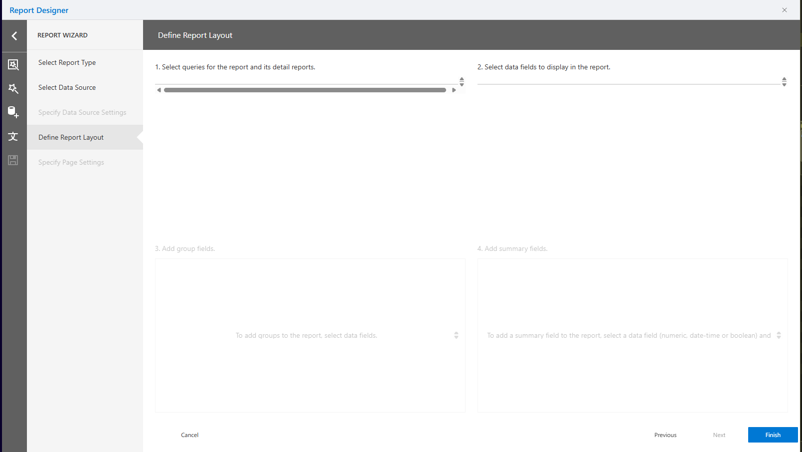 Define Layout