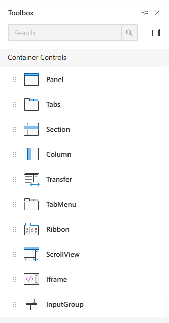 Container Controls