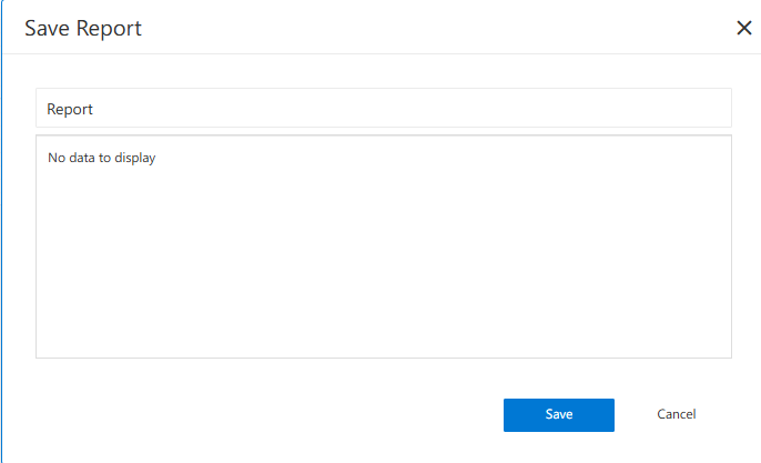 Save Report