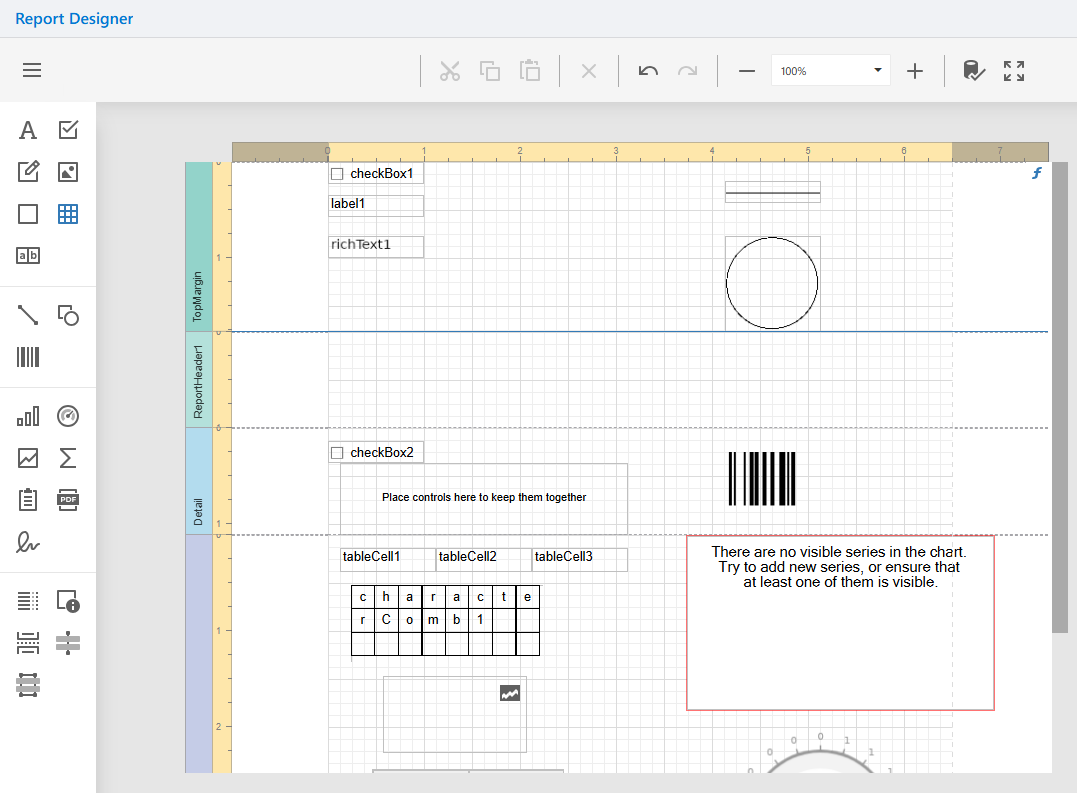 Toolbar Items