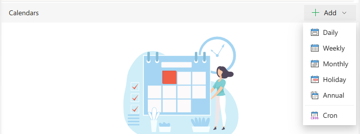 Add Calendar