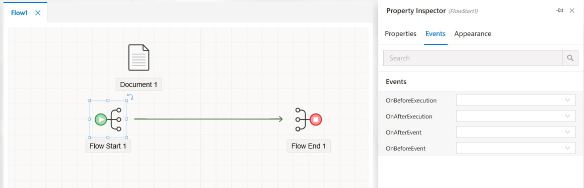 Flow Starter Events