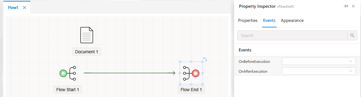 Flow End Events