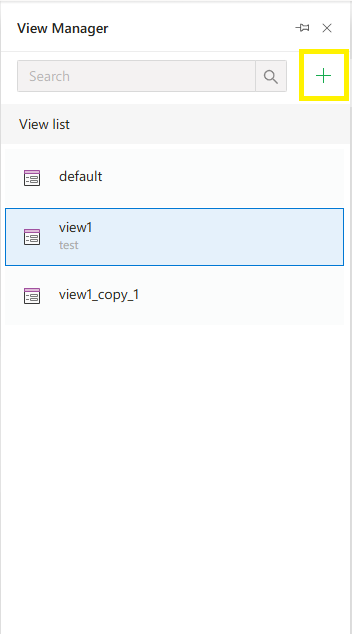 Add New View