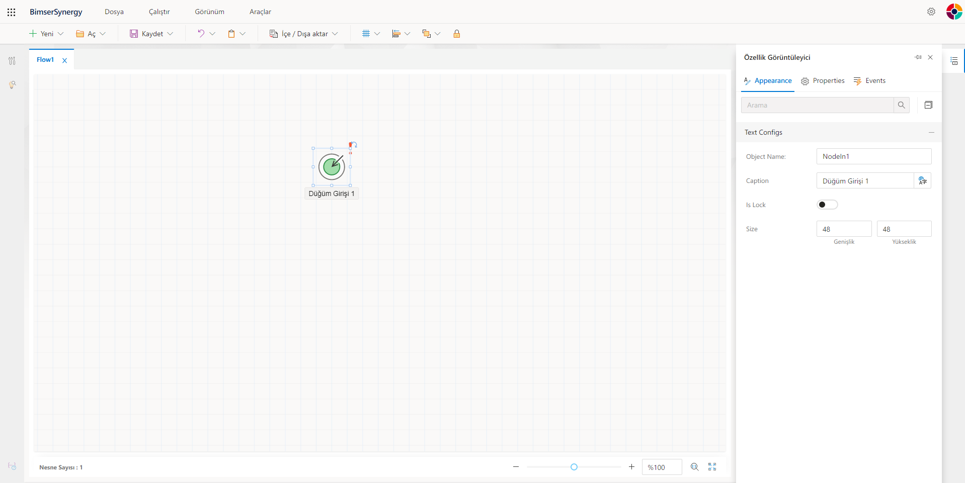 Node Input & Node Output